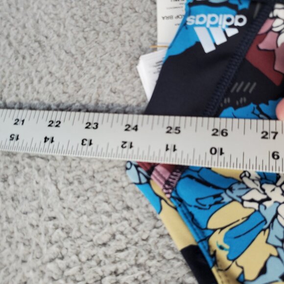 Adidas Women’s Medium-Support All-Over Print Sports Bra Size XSAC Multic… - Picture 3 of 9